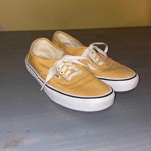 Yellow vans size 9.5